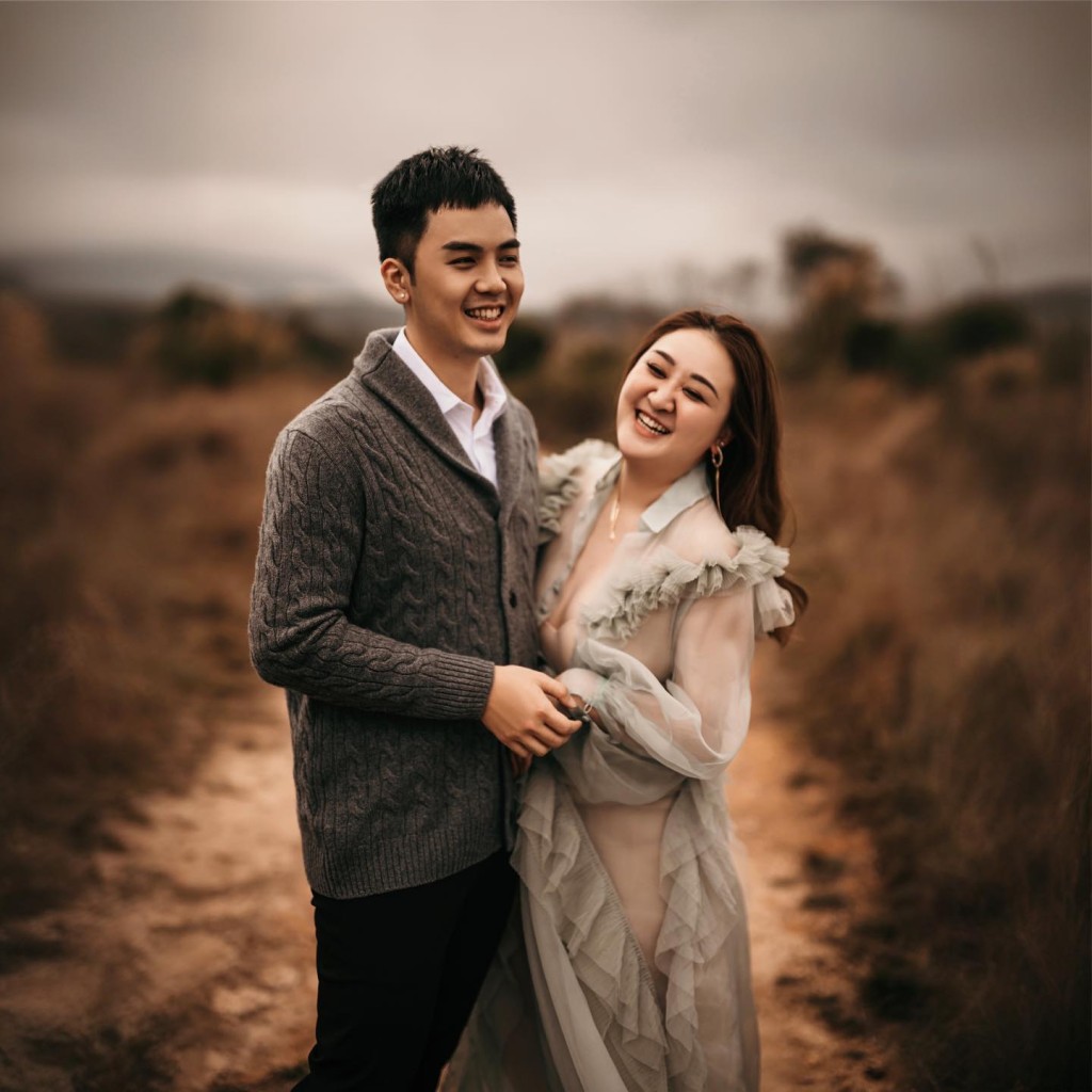 伍富橋與太太已結婚四年。