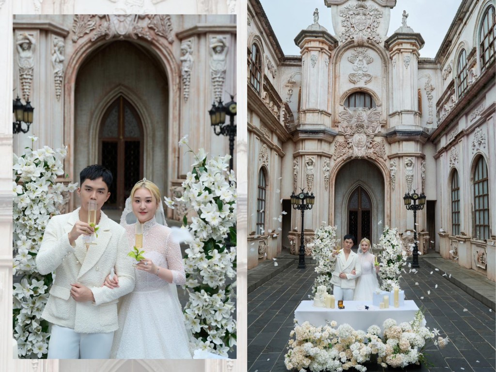 伍富橋與梁兆楹為慶祝結婚週年花盡心思。
