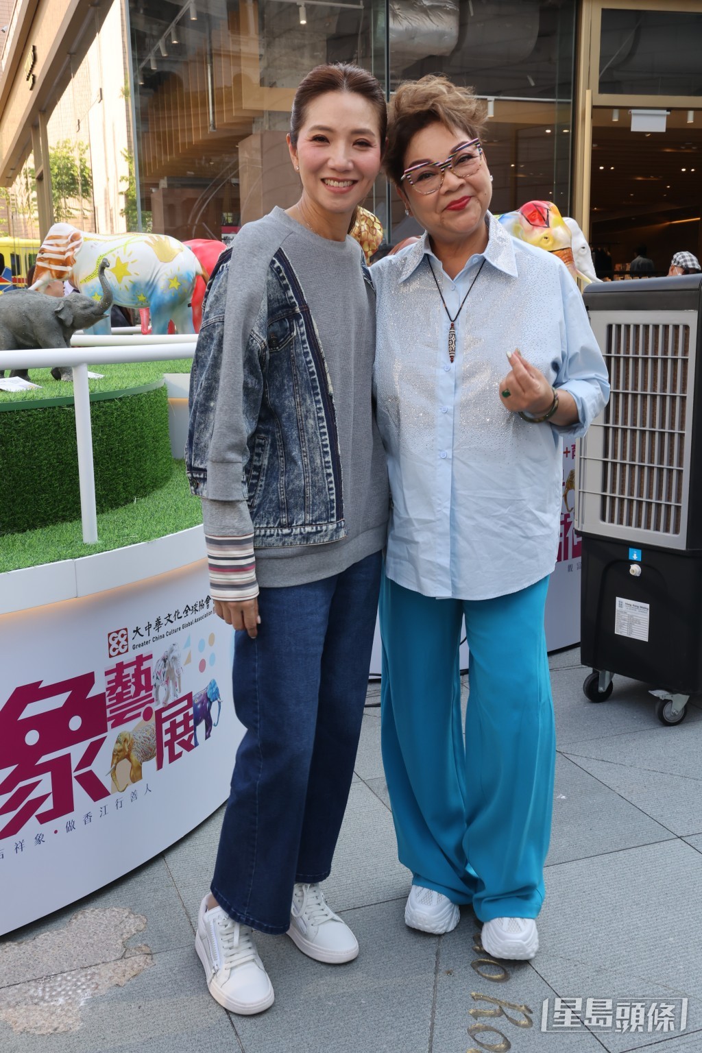 車婉婉指，TVB高層早前就AI背景被批評一事開會，並即時決定不再使用AI景。