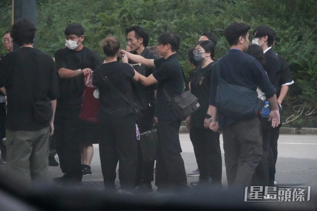 梅媽的靈柭移送至大圍富山火葬場進行火化。
