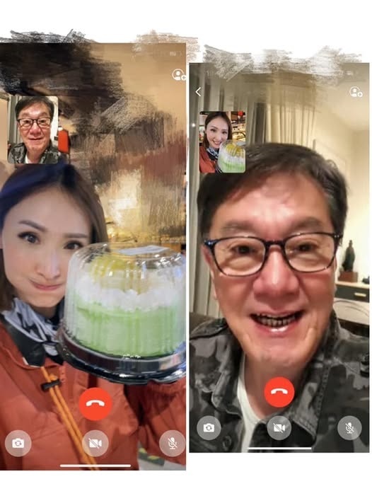 在2021年,陳貝兒也曾透過FaceTime與父親陳永鎬聯絡。
