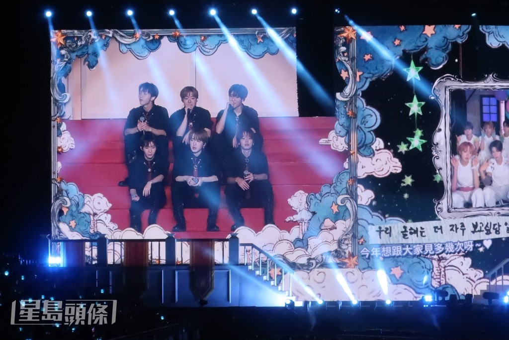尾聲時,各成員分享心底話,流露不捨之情。