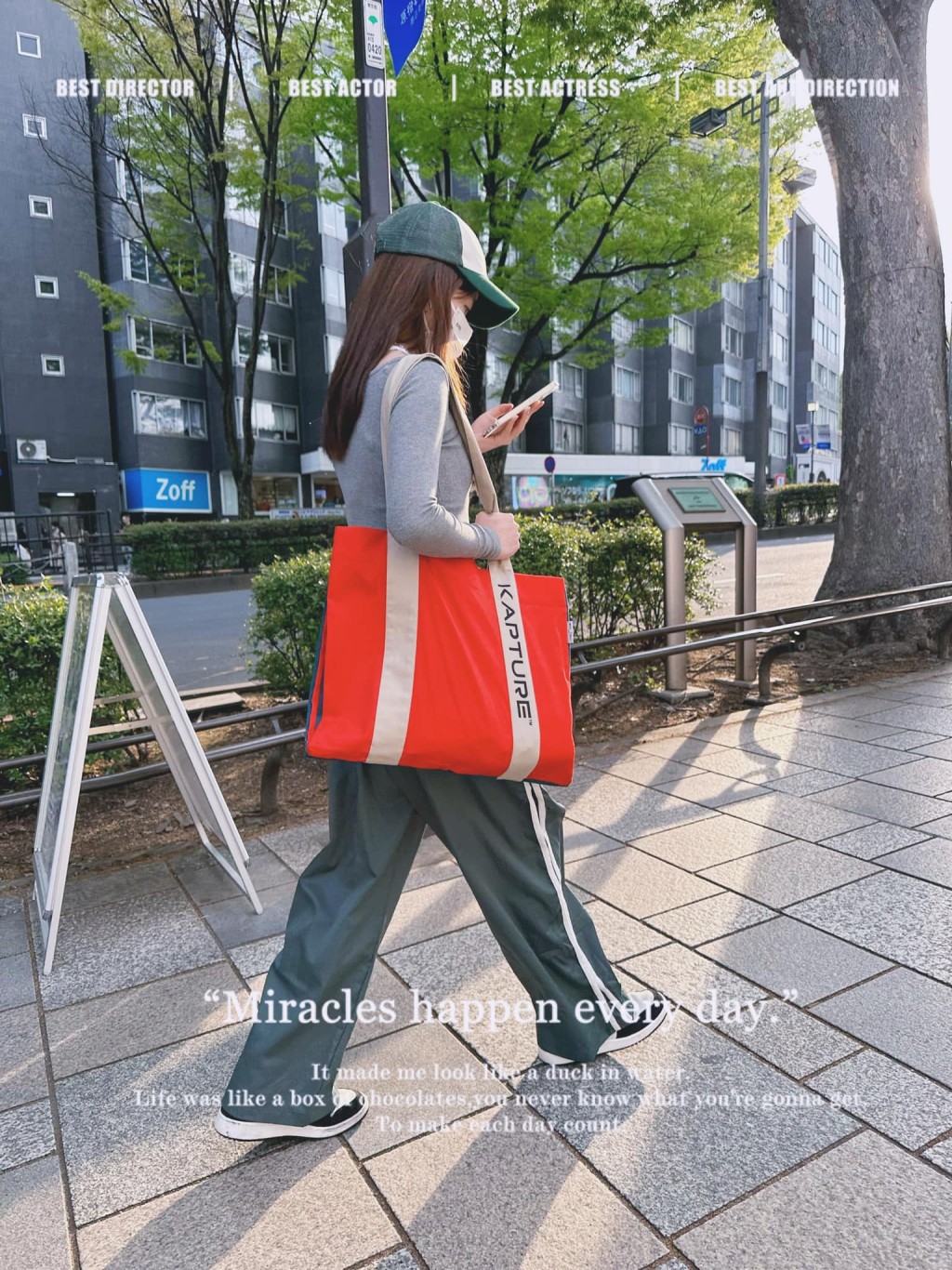 姚嘉妮女兒與媽媽一同到日本旅遊。