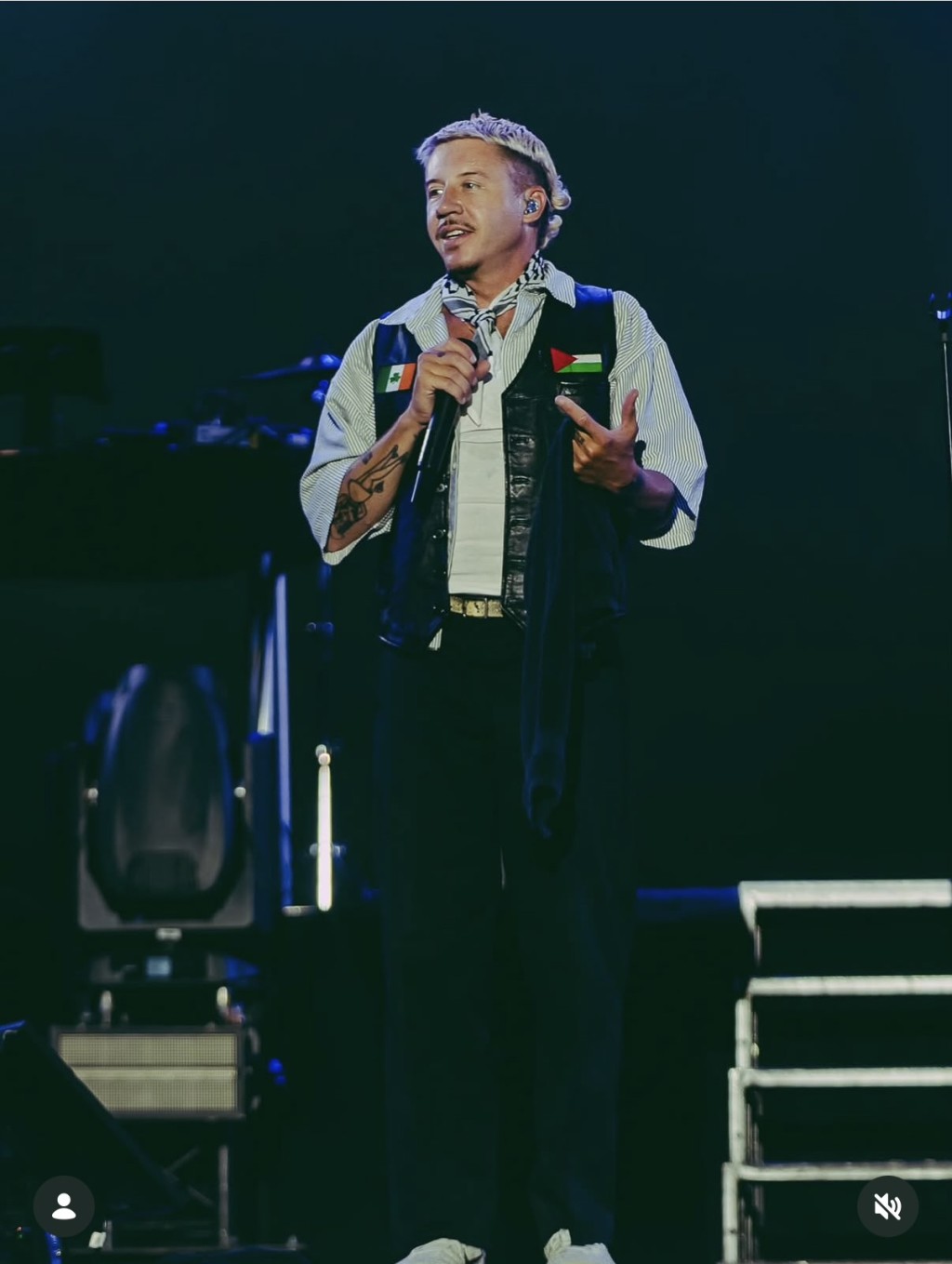 Macklemore被解約後,Ed Sheeran的其他暖場嘉賓及樂隊成員亦宣布退出以示聲援。