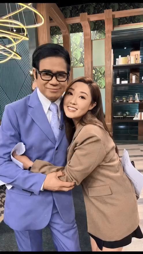 林秀怡早前在Instagram分享與安德尊的「AI親熱片」。