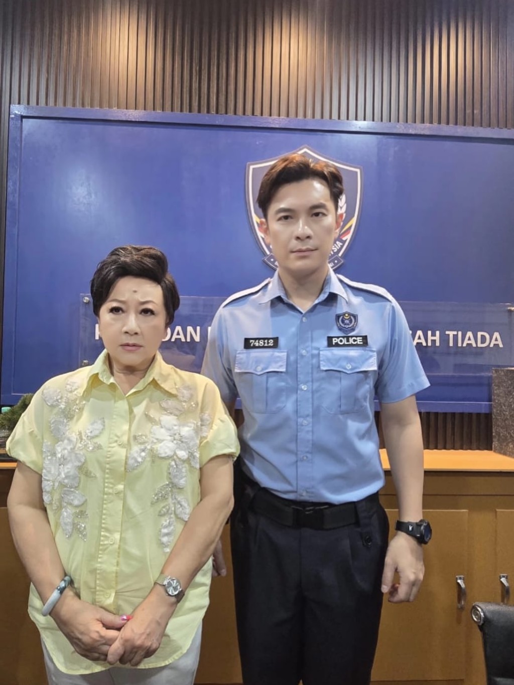 薛家燕曾分享照片並留言：「無端端被人拉入警察局。」