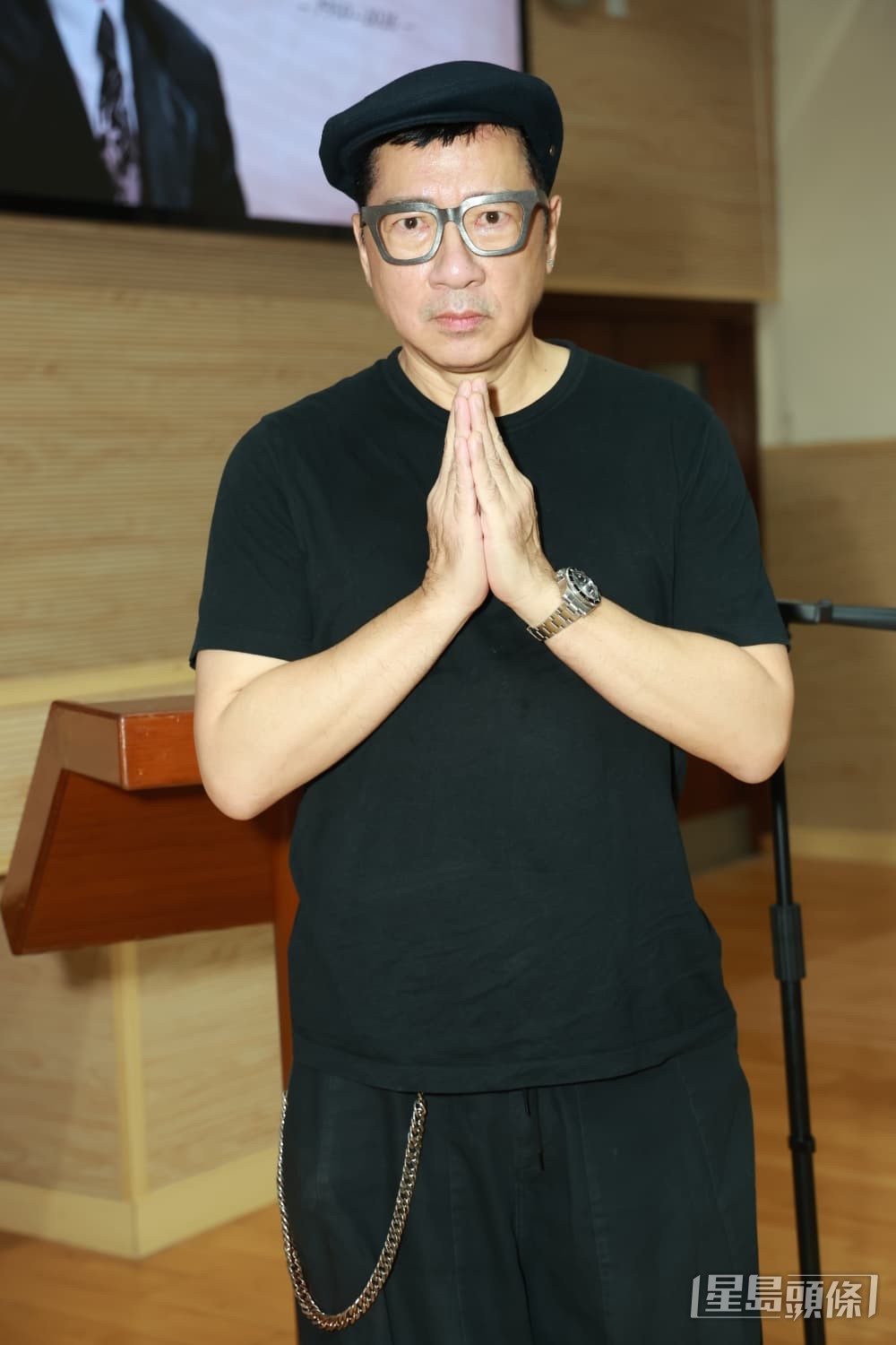 單立文到場懷緬黎彼得。