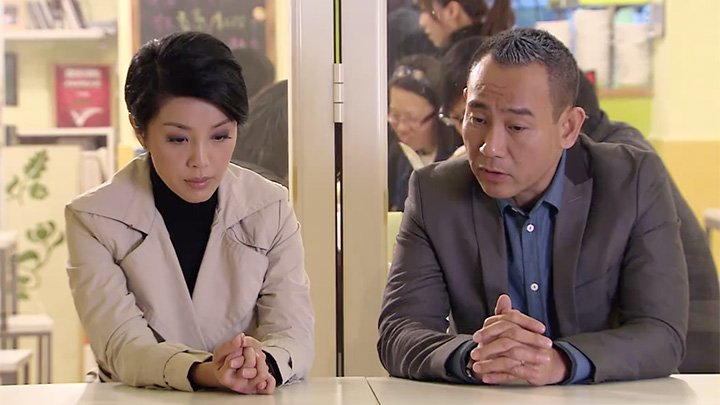 陳淽菁在《天與地》中與林保怡飾演夫妻。