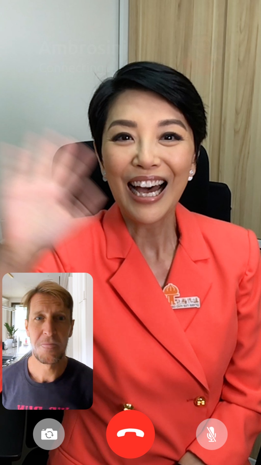 相隔十多年，陳淽菁與岩布仙尼再次「同框」！