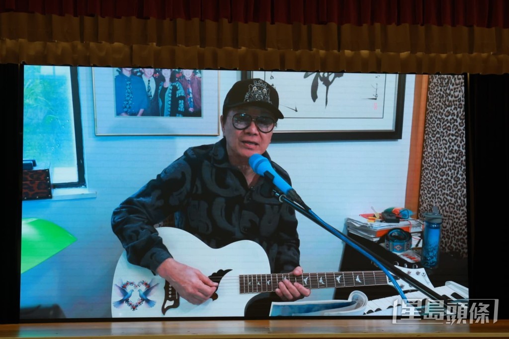 許冠傑獻唱〈這一曲送給您〉送別好友。