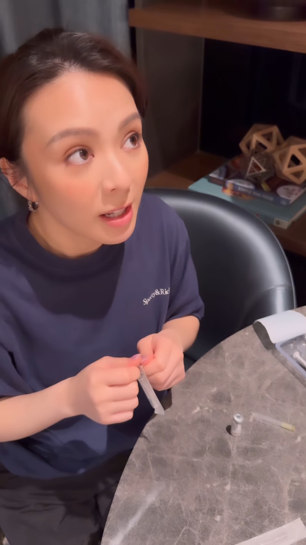 JW記錄下每天打針的情況。