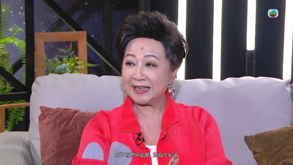 薛家燕分享對婚姻的看法：「對我嚟講我年紀大喇，我唔會諗再結婚。」
