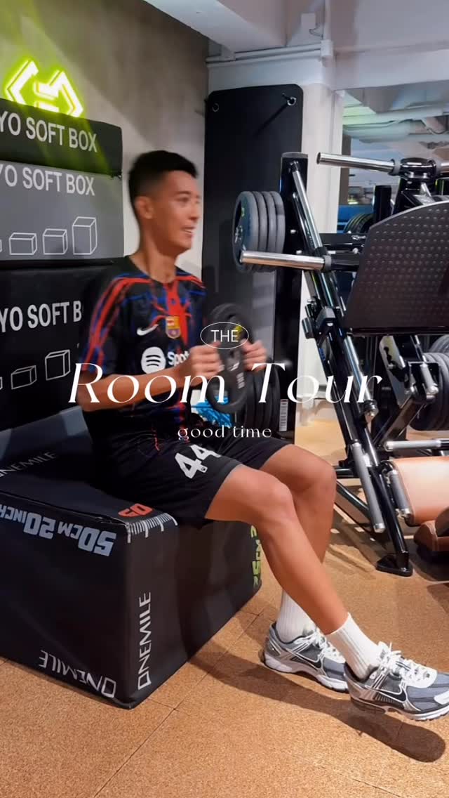 劉梓堅透過經常運動來保持最佳狀態。