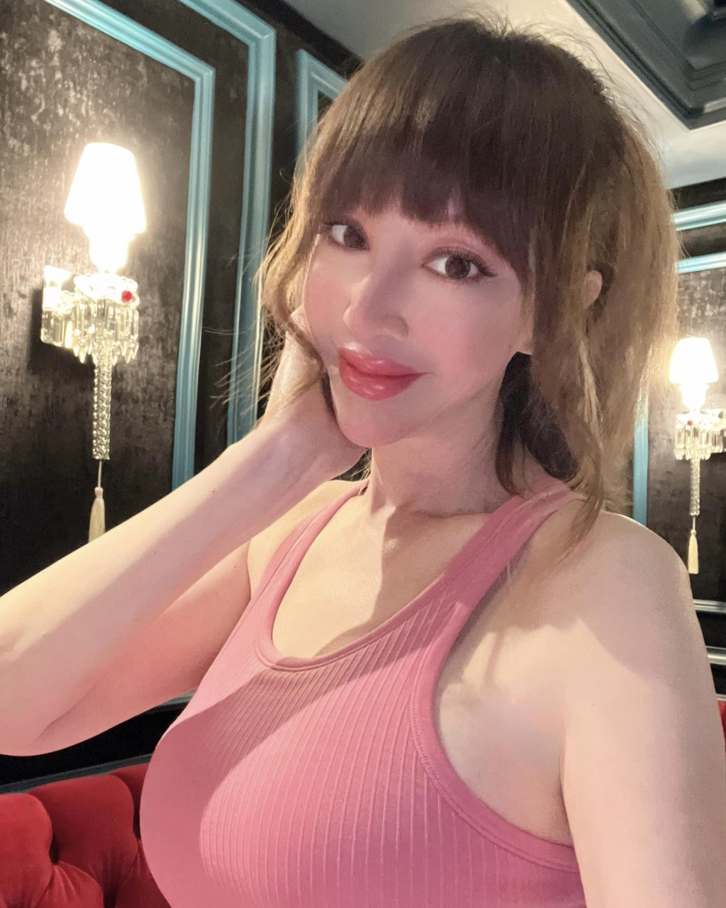薛芷倫多年來一直面對有關整容的傳聞。