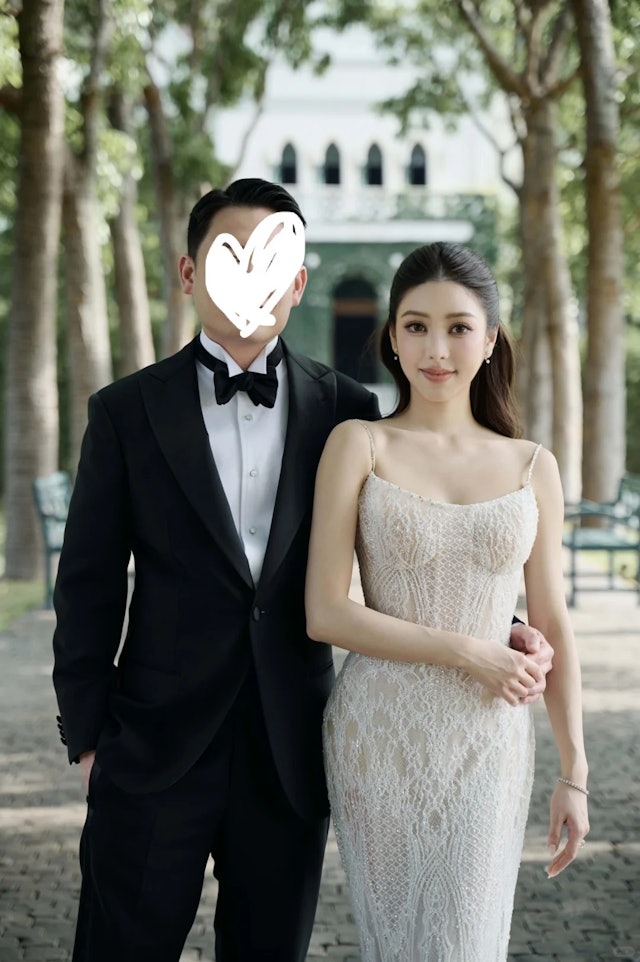 潘藝桐選擇保護未婚夫的私隱。