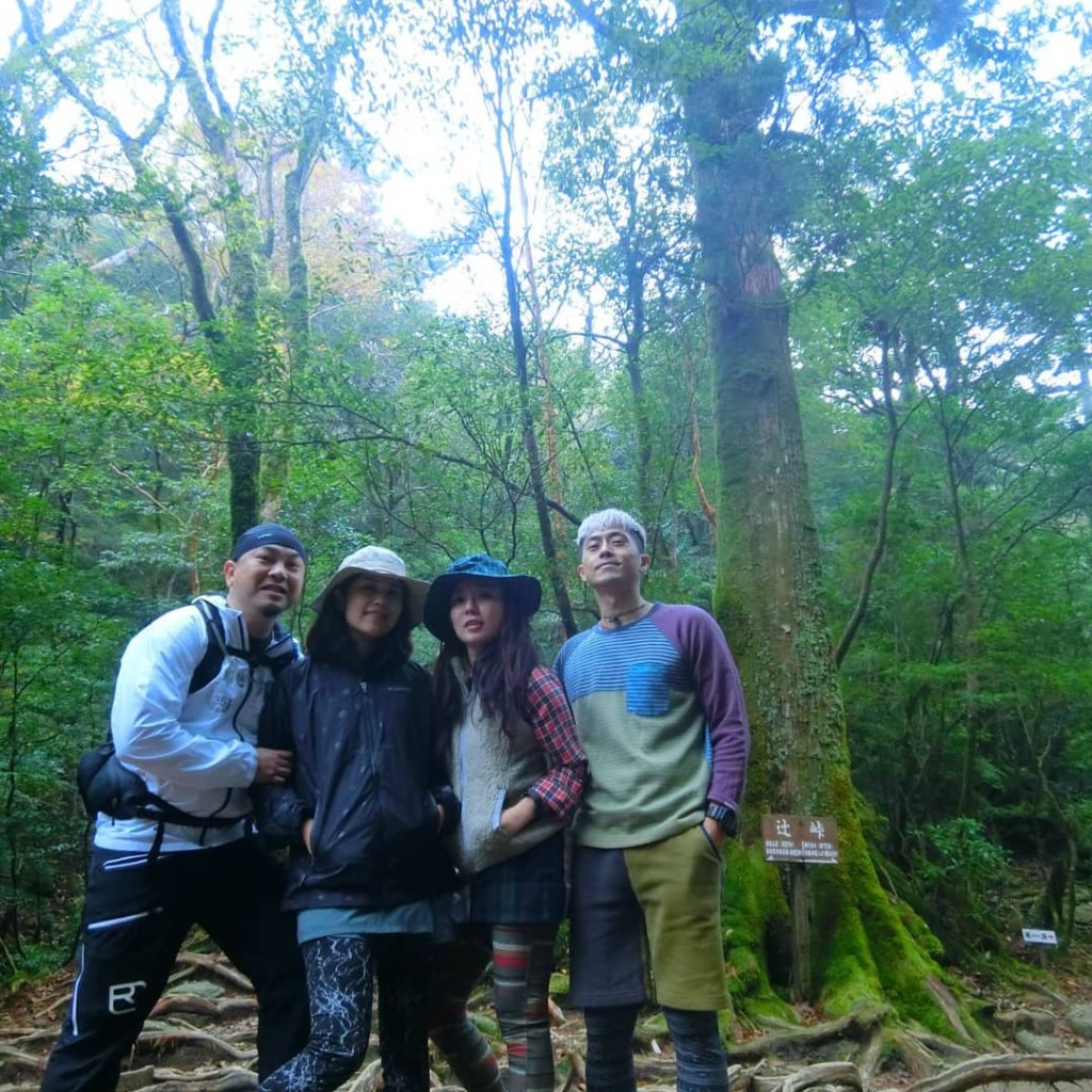 森美經常與太太一同到日本旅遊。