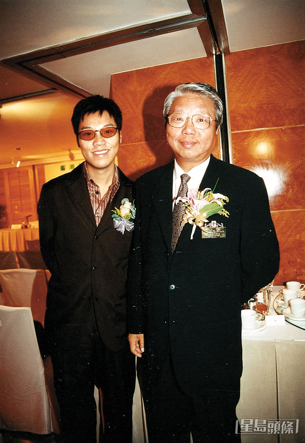 王忠桐和兒子王賢誌感情深厚。