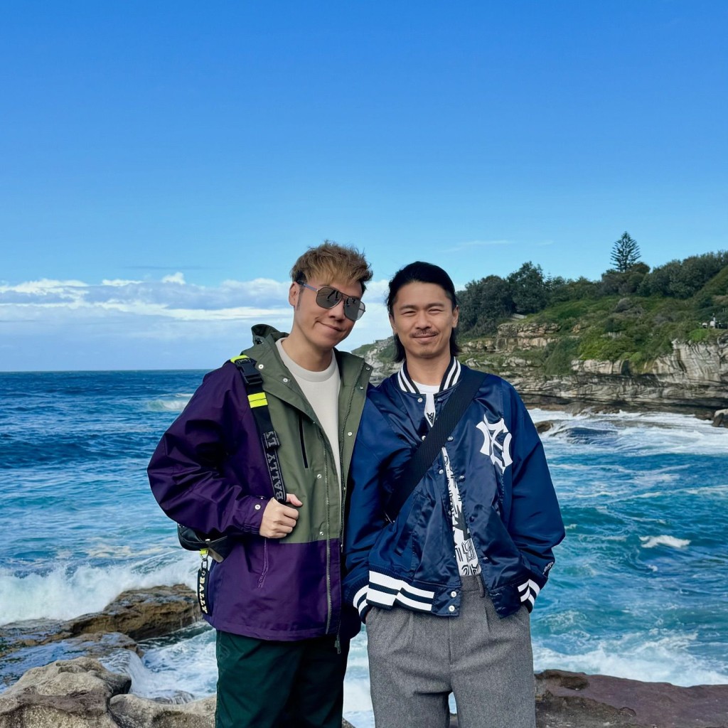 王賢誌的IG上載了許多與Kevin的合照。