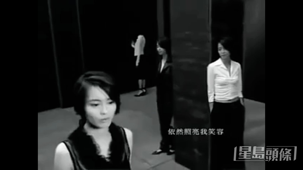 梁詠琪與原班團隊合作,復刻拍攝《花火》MV的場景與精神。