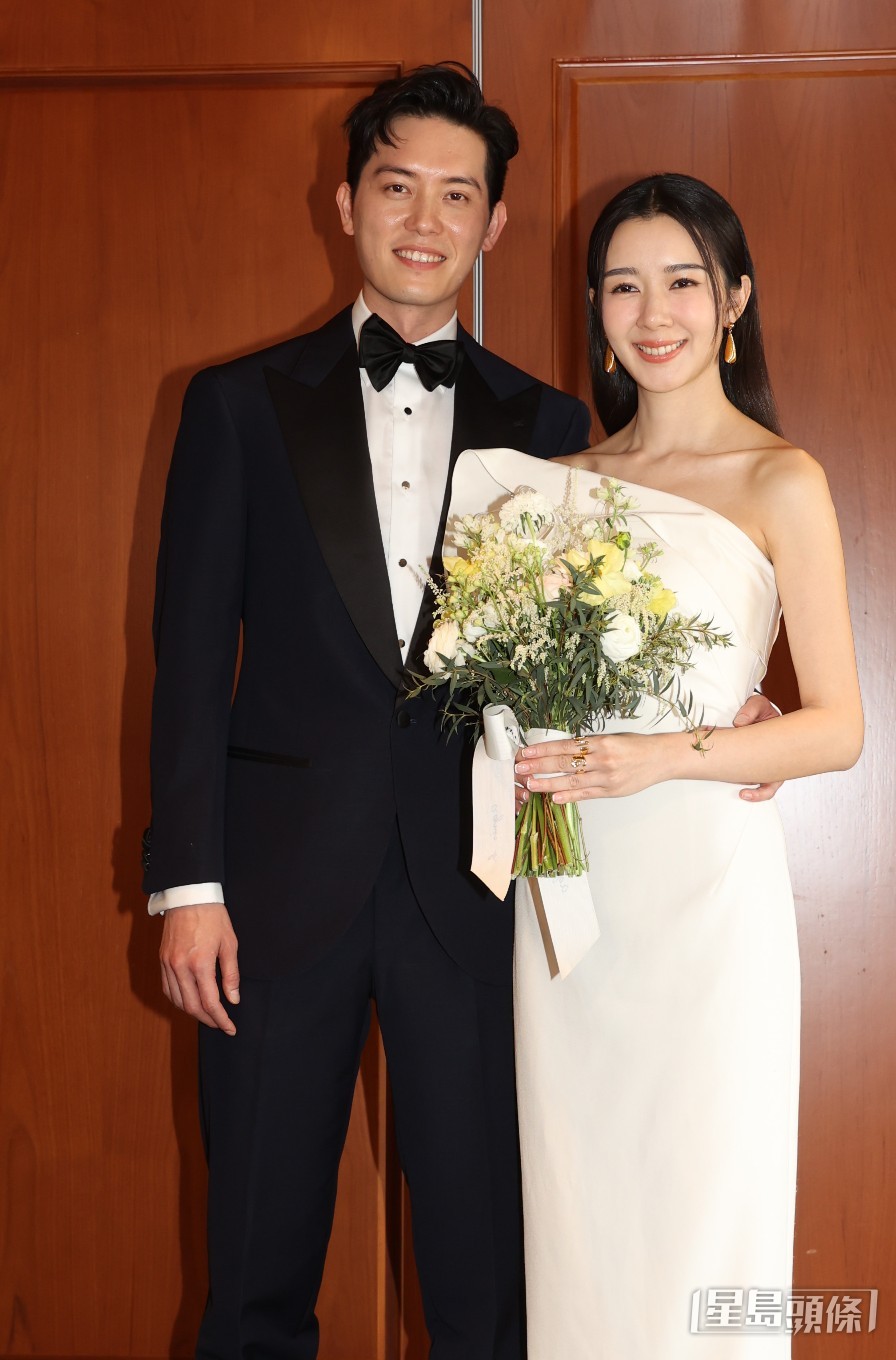 麥明詩與盛勁為於2024年3月24日在銅鑼灣吉列島遊艇會舉行婚禮。