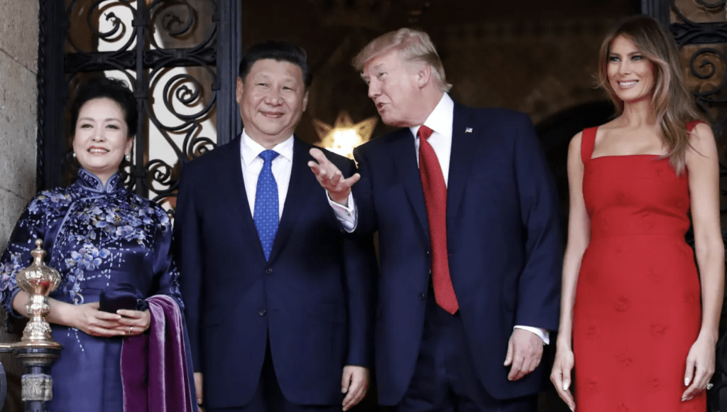 習近平訪美 特朗普白宮主持隆重歡迎儀式