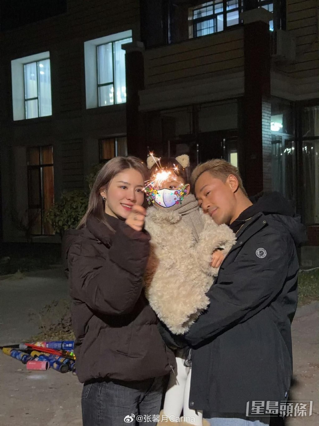 林峯向來以寵愛妻女聞名。