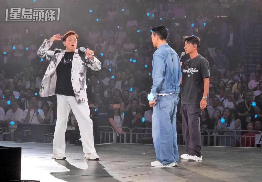 克勤鼓勵阿倫把握最後機會,即使唱到午夜也不怕罰款。
