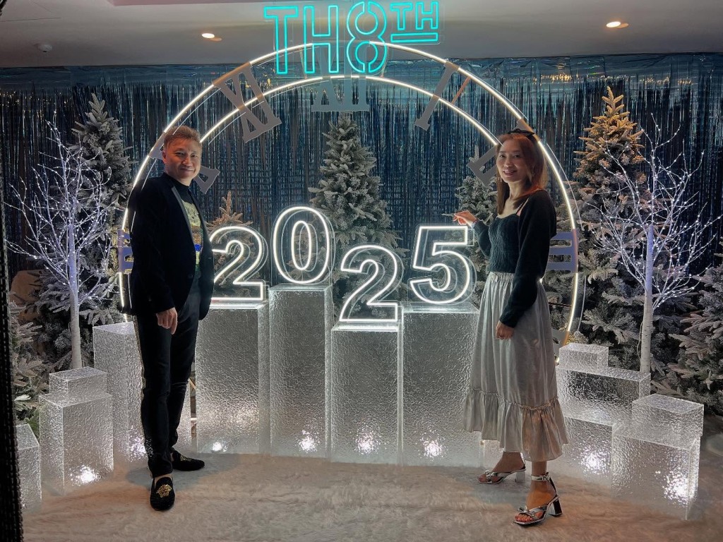 郭可盈大姊早前慶祝結婚8周年。