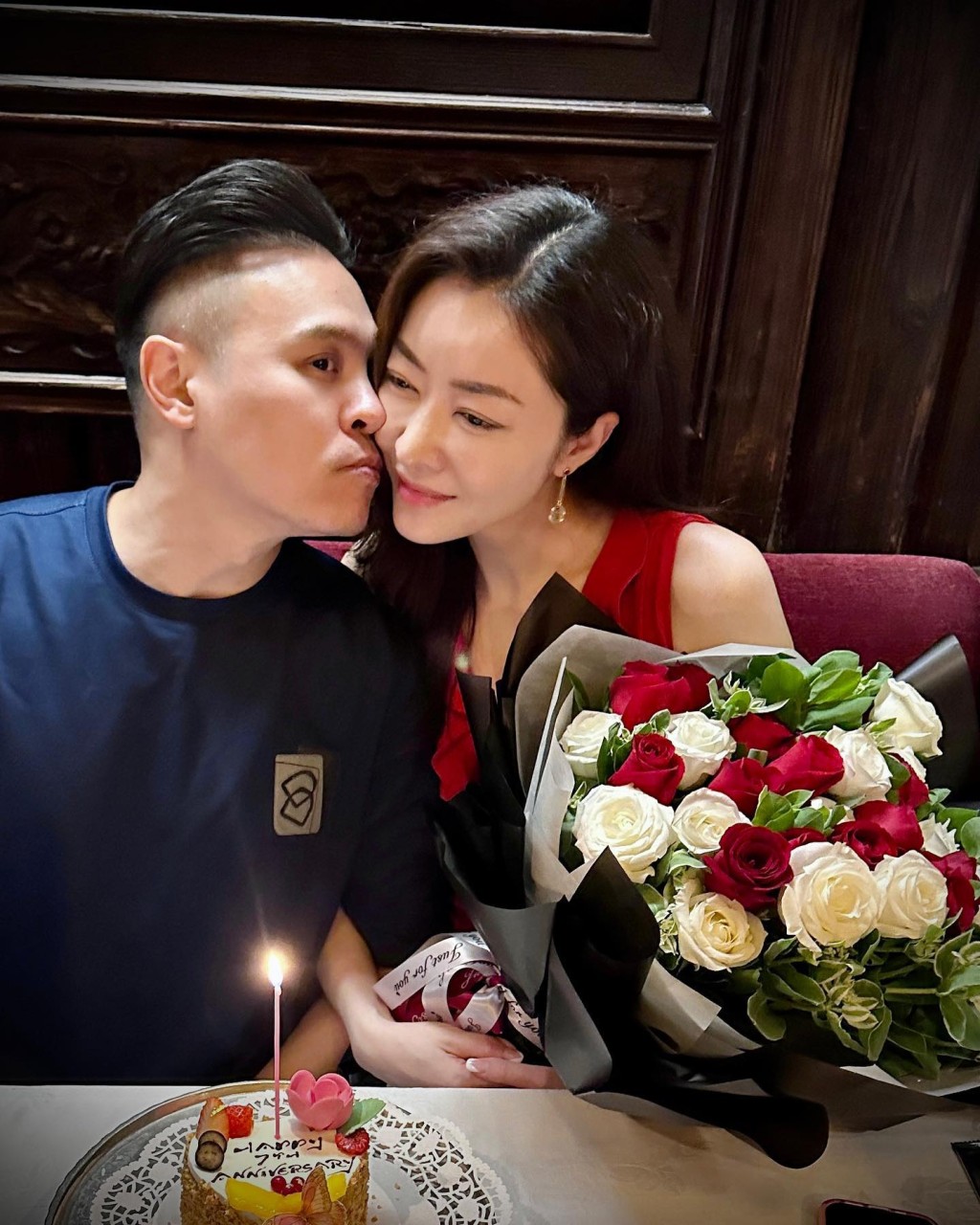 熊黛林與丈夫今年迎來結婚10周年。