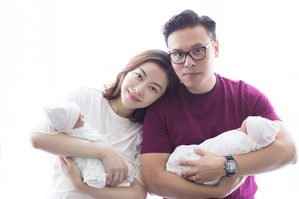 熊黛林於2018年生下一對異卵雙胞胎女兒Kaylor和Lyvia。