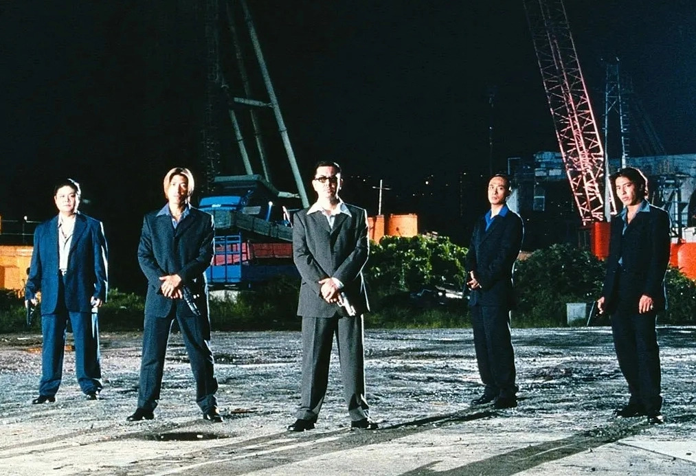 林雪(左)1999年獲杜琪峯賞識拍攝《鎗火》,更獲提名金像獎及金馬獎最佳男配角。