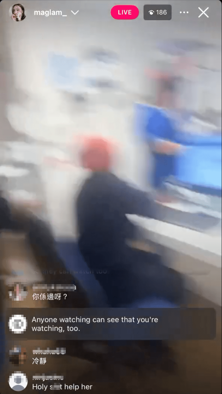 林欣彤當時疑身處醫院。