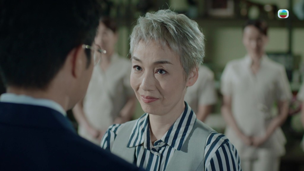 江美儀在劇中的表情展現狠勁。