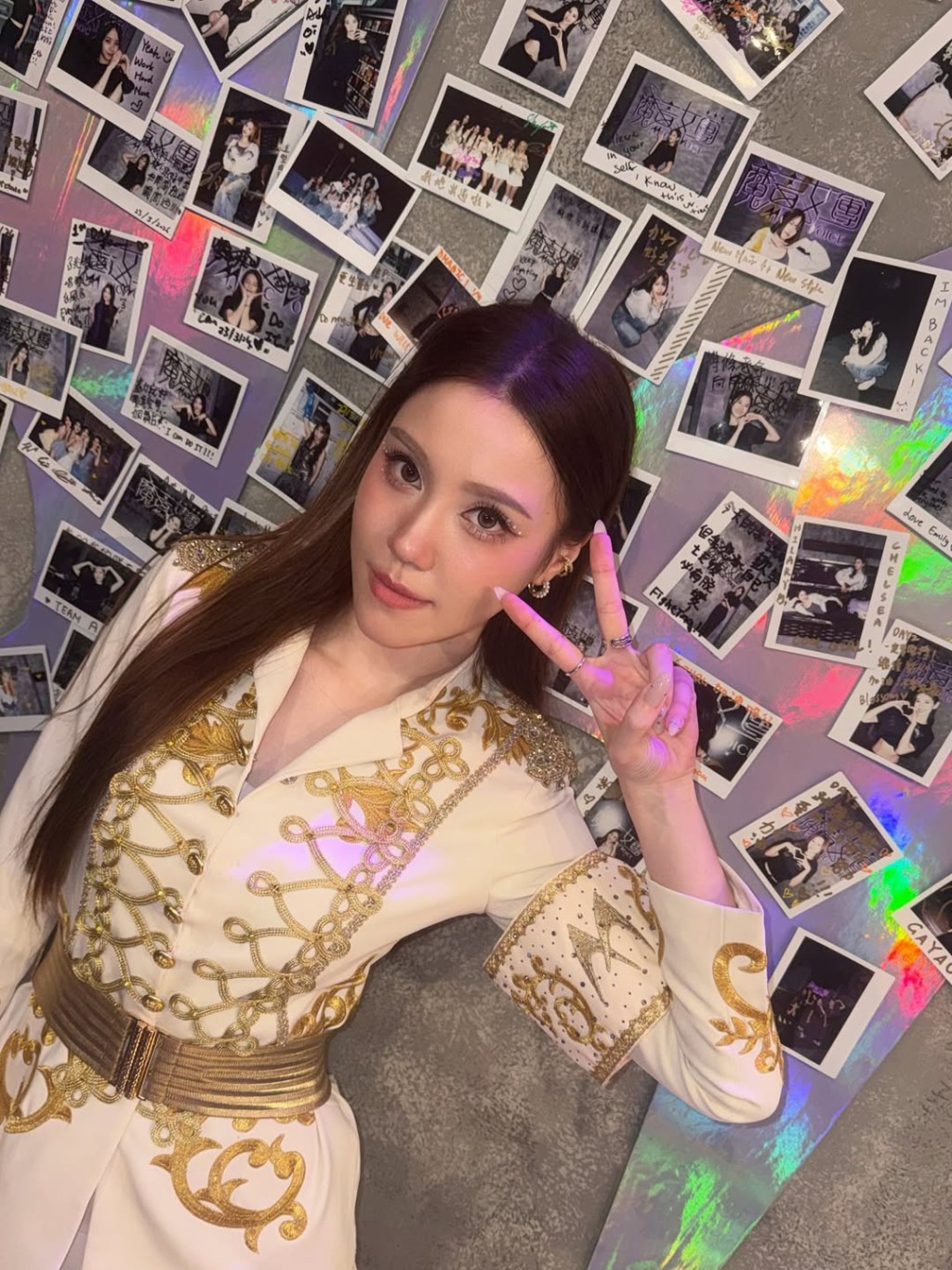 宋宛穎早前參加節目《魔音女團》,人氣上升。