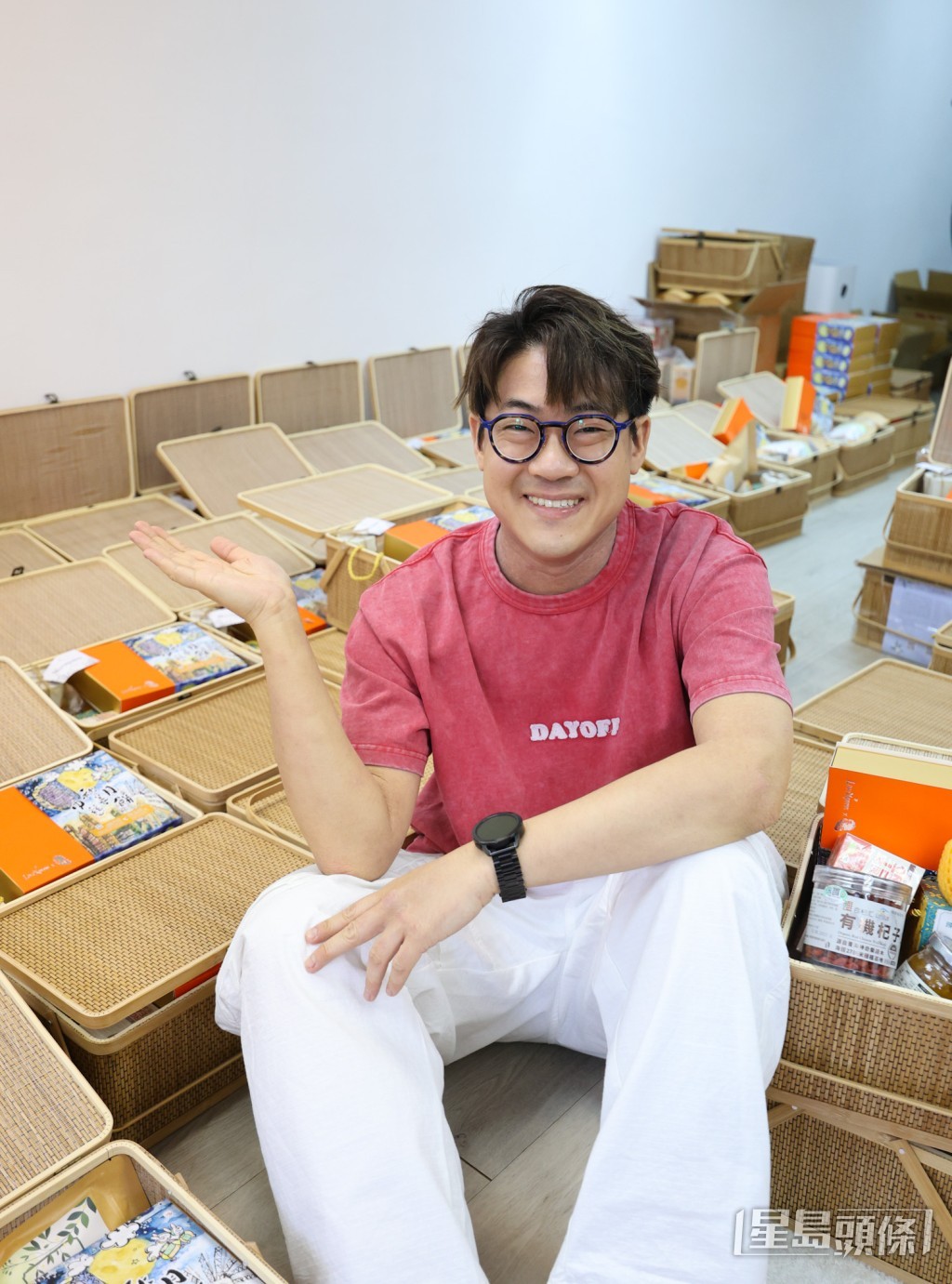每份禮物都承載著他的滿滿心意。