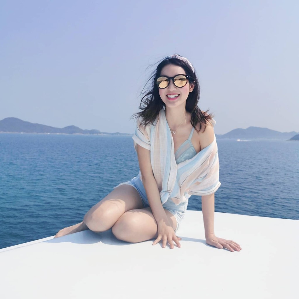 黃碧蓮笑容甜美。