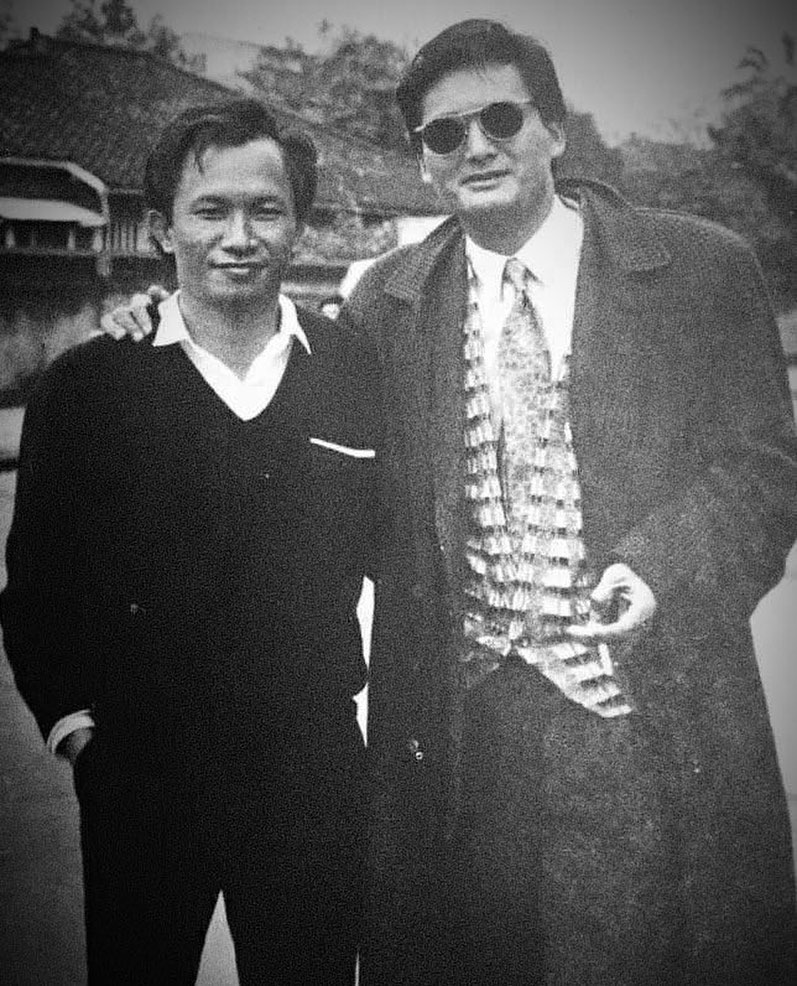 吳宇森的IG分享了不少昔日工作的舊照。