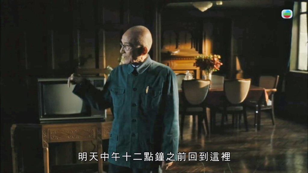 游本昌的對白輕聲卻有力，字字擲地有聲。