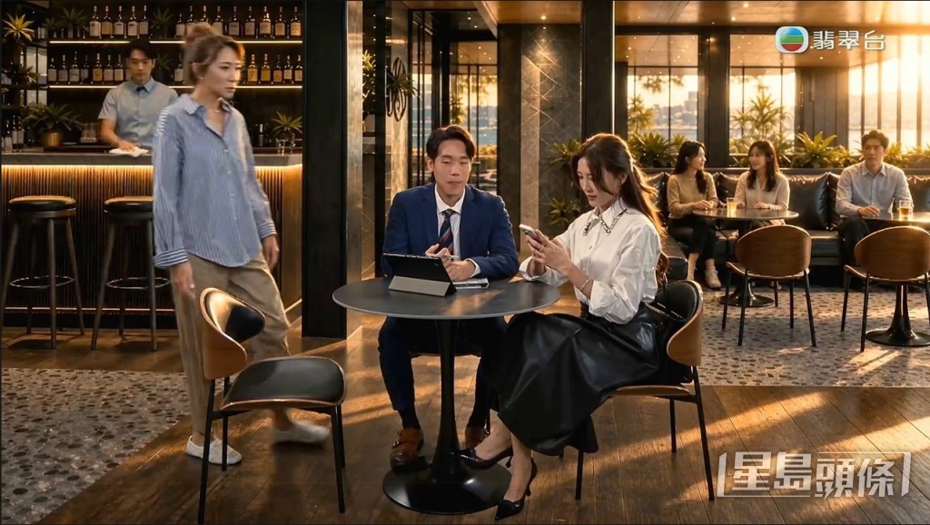 《三代同糖》曾運用AI技術製作部分劇集背景。