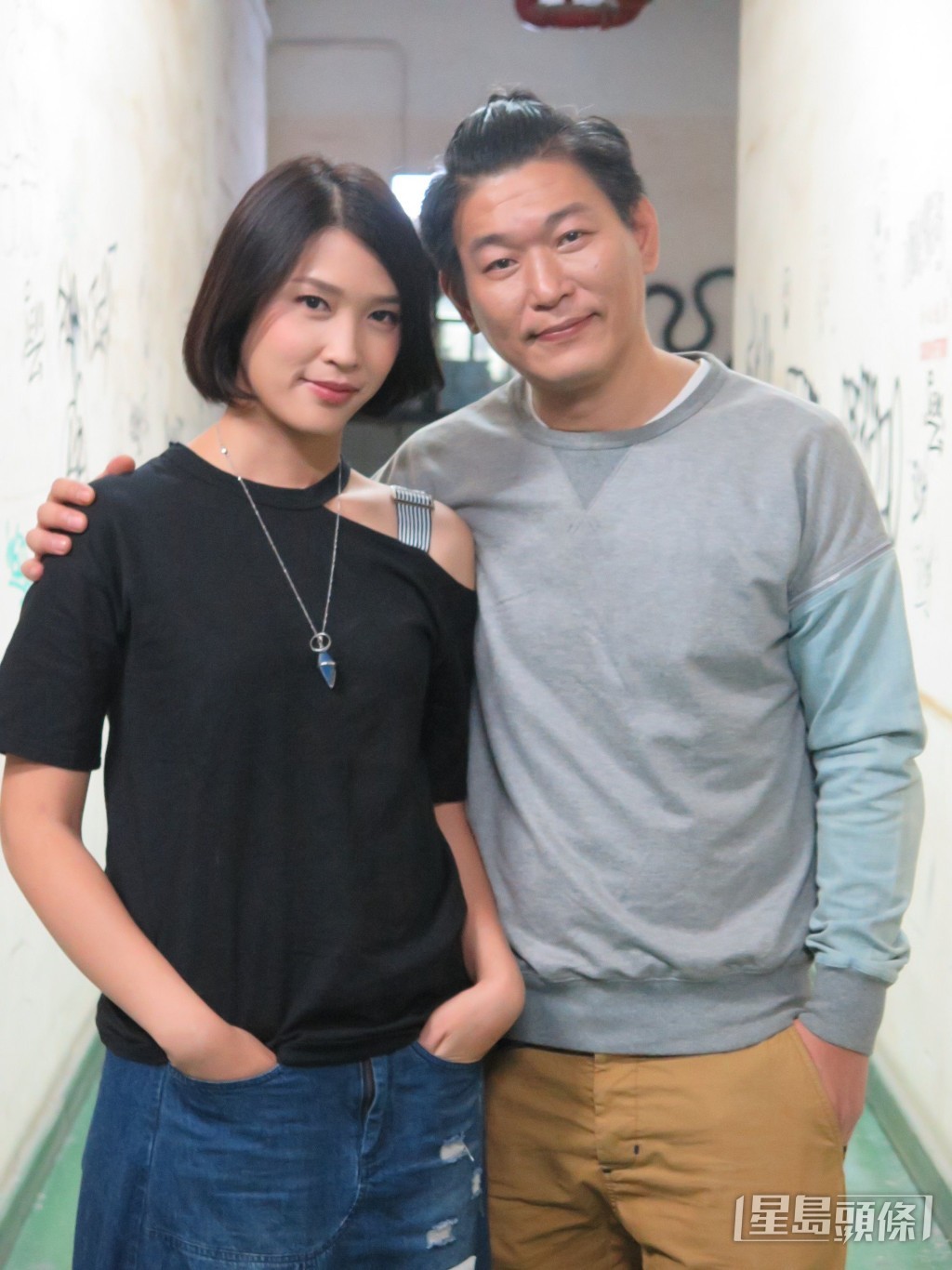 蔣祖曼與丈夫陳卓麒拍拖8年後結婚。