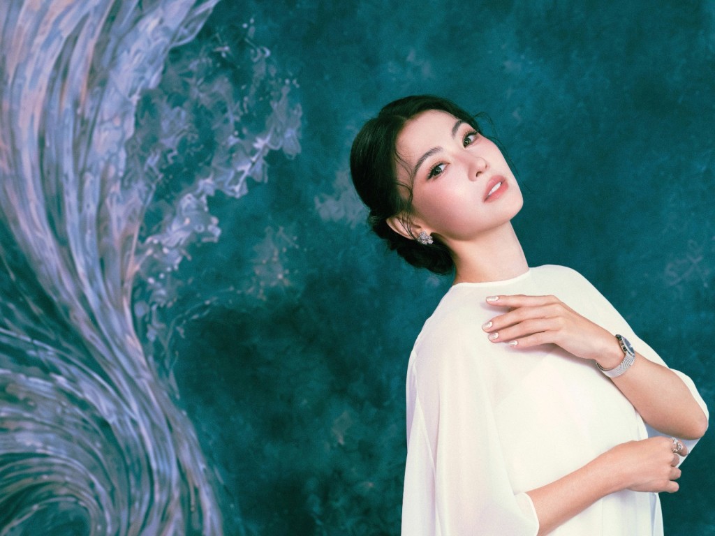 張柏芝當天的原生膚質狀態極佳，成為全場焦點。