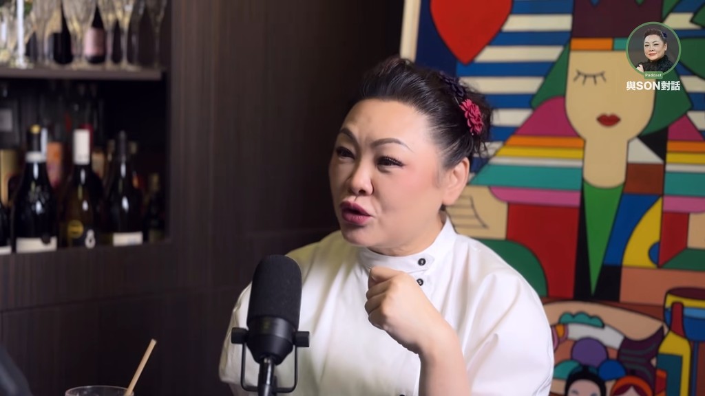 Son姐似乎未做足功課,連鄧兆尊有幾位女友也弄錯。