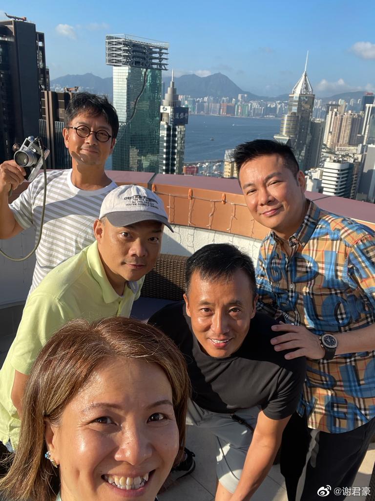 莫家堯未見中年發福，外形與當年相比變化不大。