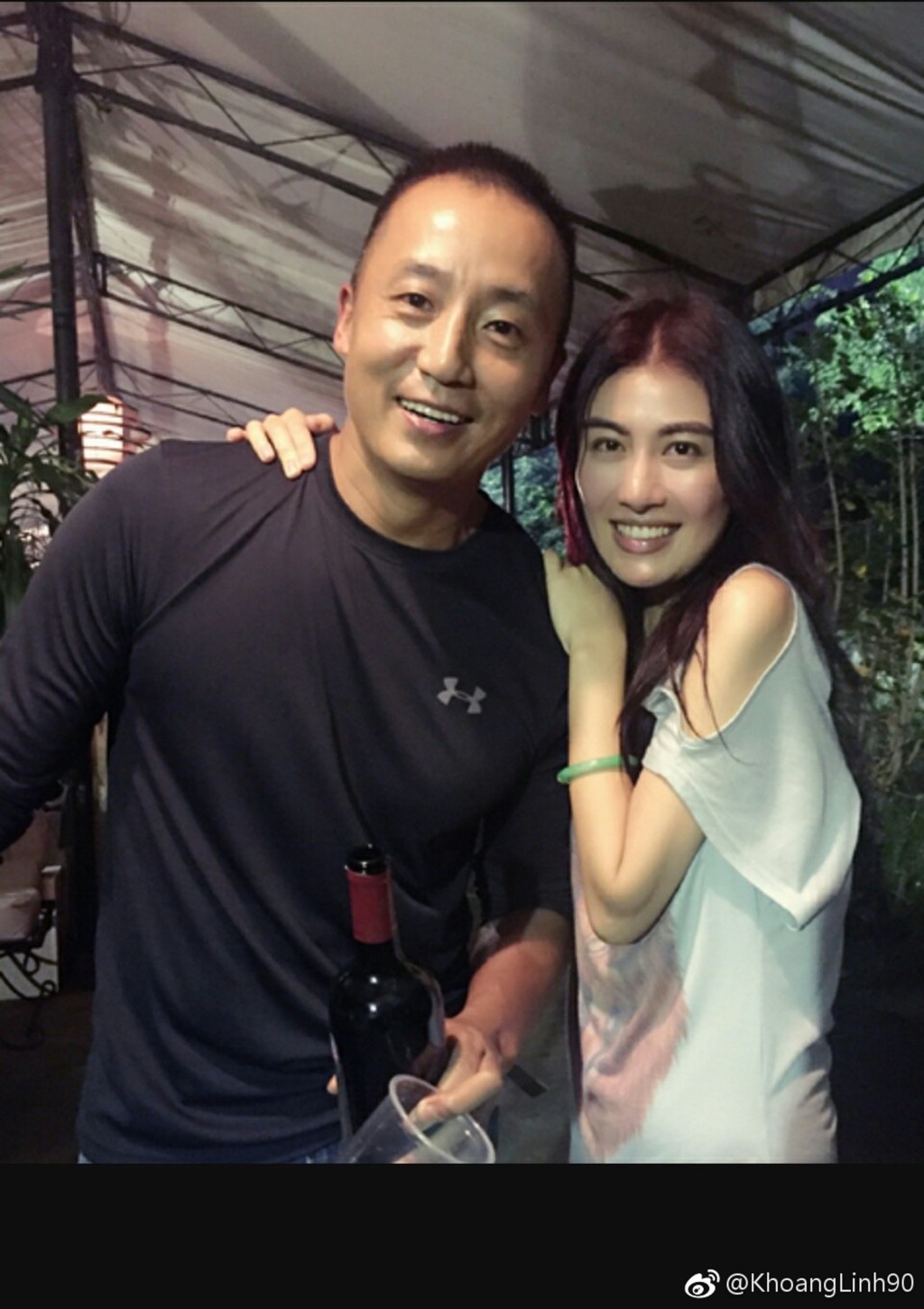 莫家堯（左）間中亦會現身圈中人的聚會。