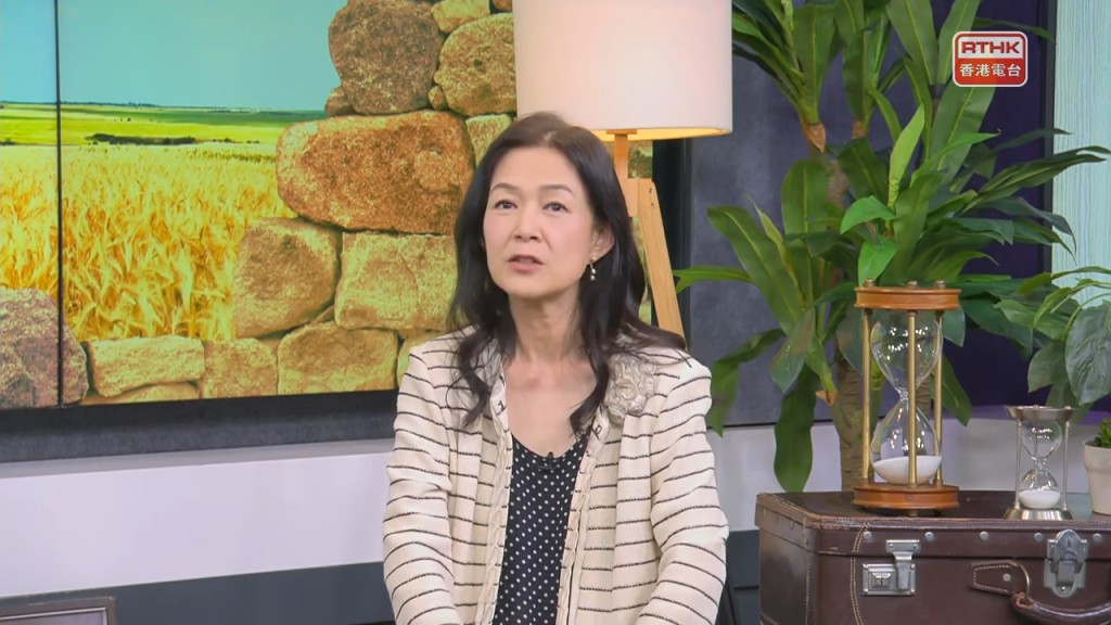 一向低調的她,難得在節目中談及家庭生活。
