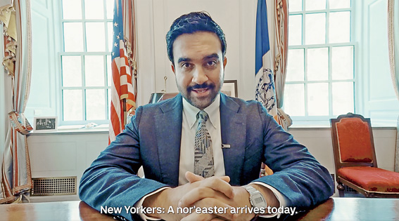 馬姆達尼提醒周末出行的市民預留額外時間。 NYCMayor X圖片