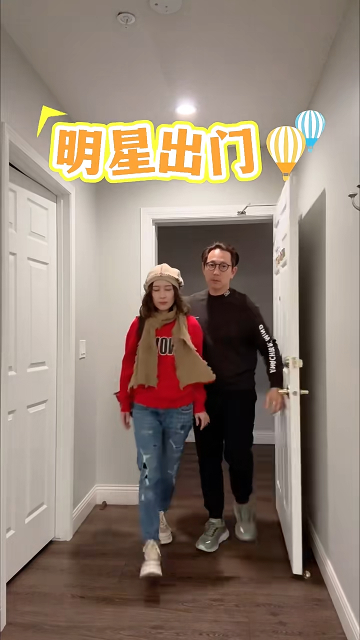 鄺文珣與丈夫合拍影片分享夫妻生活，卻因片中提及「明星」字眼而引起網民討論。