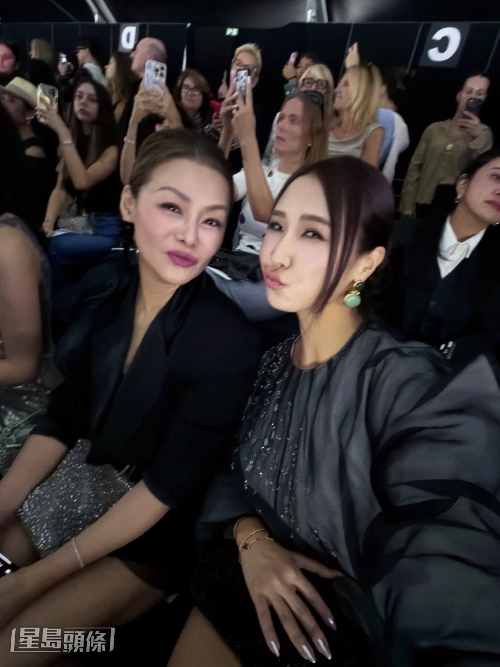 林寶玉與姚正菁日前前往意大利米蘭,參與Anteprima時裝周活動。