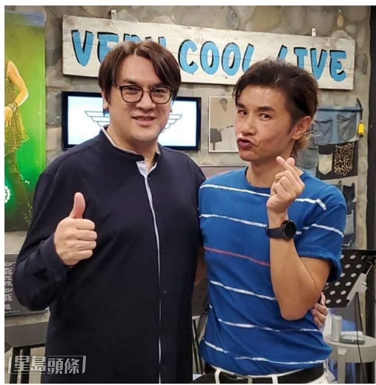 洪楗華與歌手黃翊是多年好友。