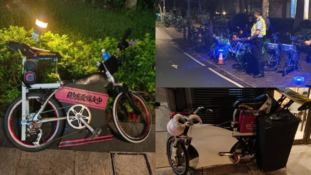 將軍澳「子彈仔」單車違規擾民 警方執法檢控七名青少年